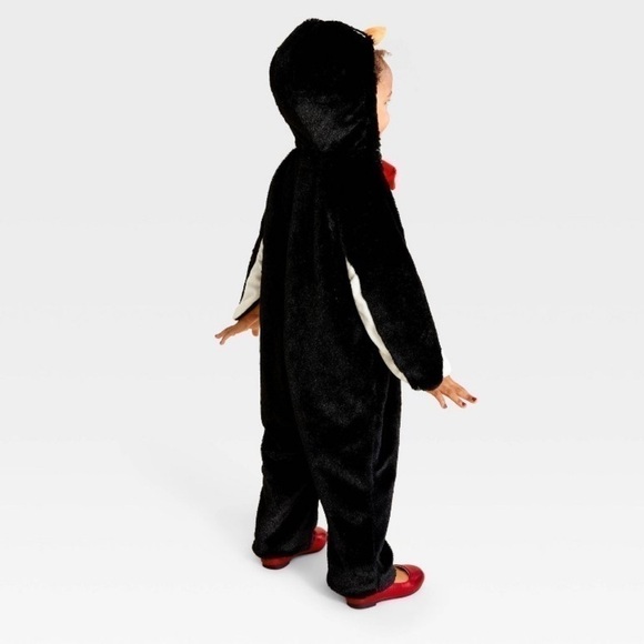 KIDS Boy Girl Toddler Penguin Halloween Purim Costume Jumpsuit Hyde & EEK 4-5T - Picture 3 of 15